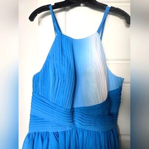 Cocomelody Blue Ombre Bridesmaid Dress size 16